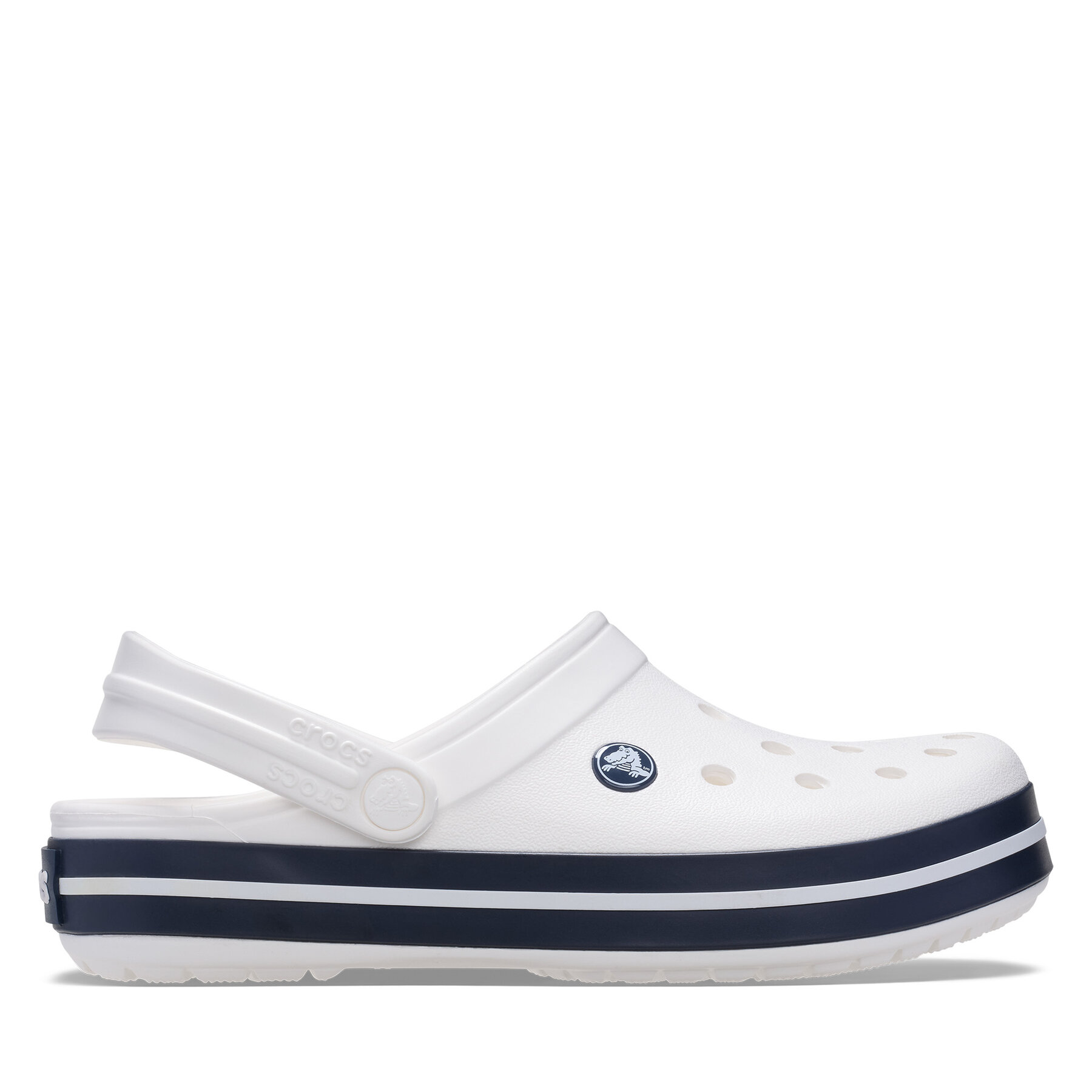Crocs Klapki Crocband Clog K 207006 Biały