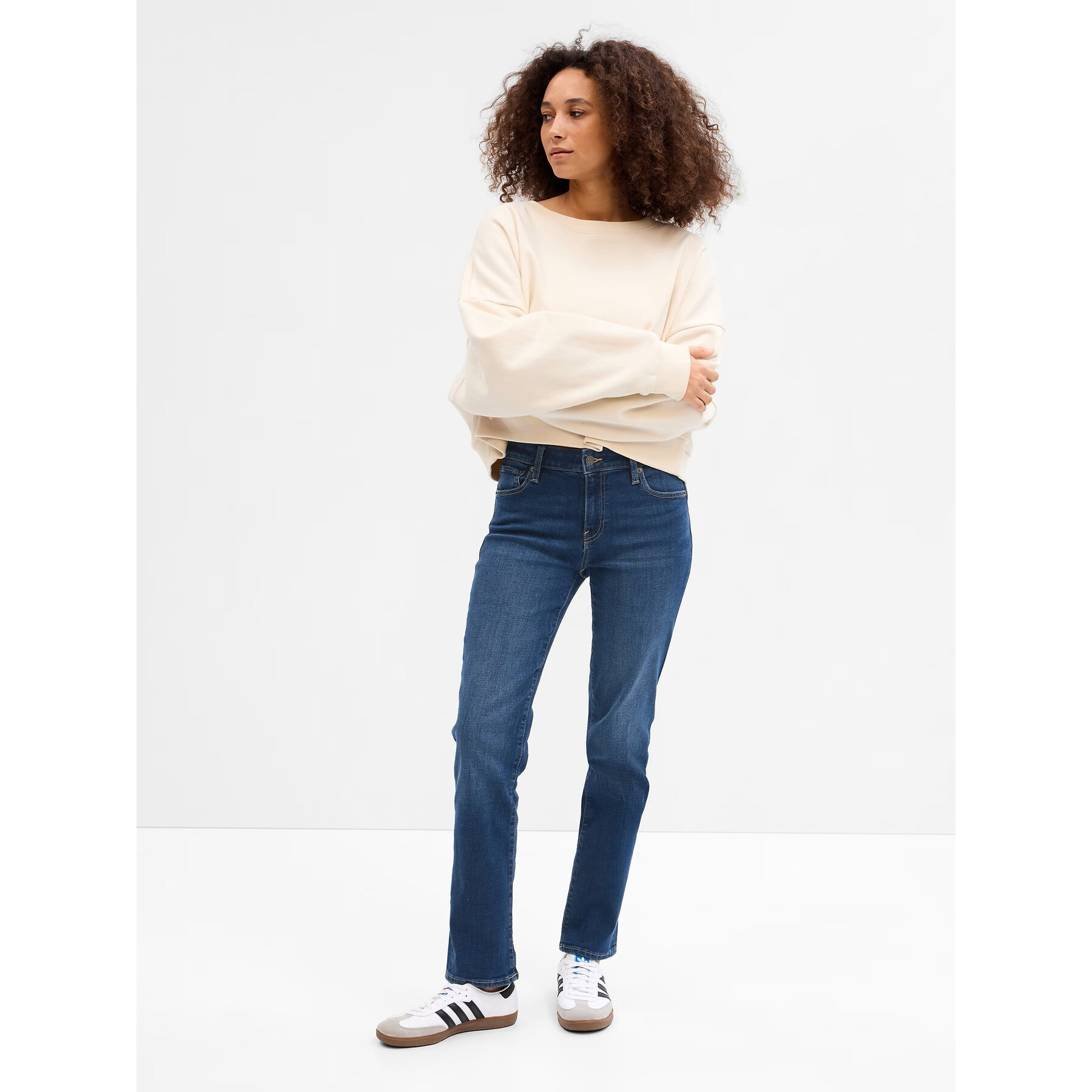 Gap Jeansy 779212-00 Granatowy Regular Fit