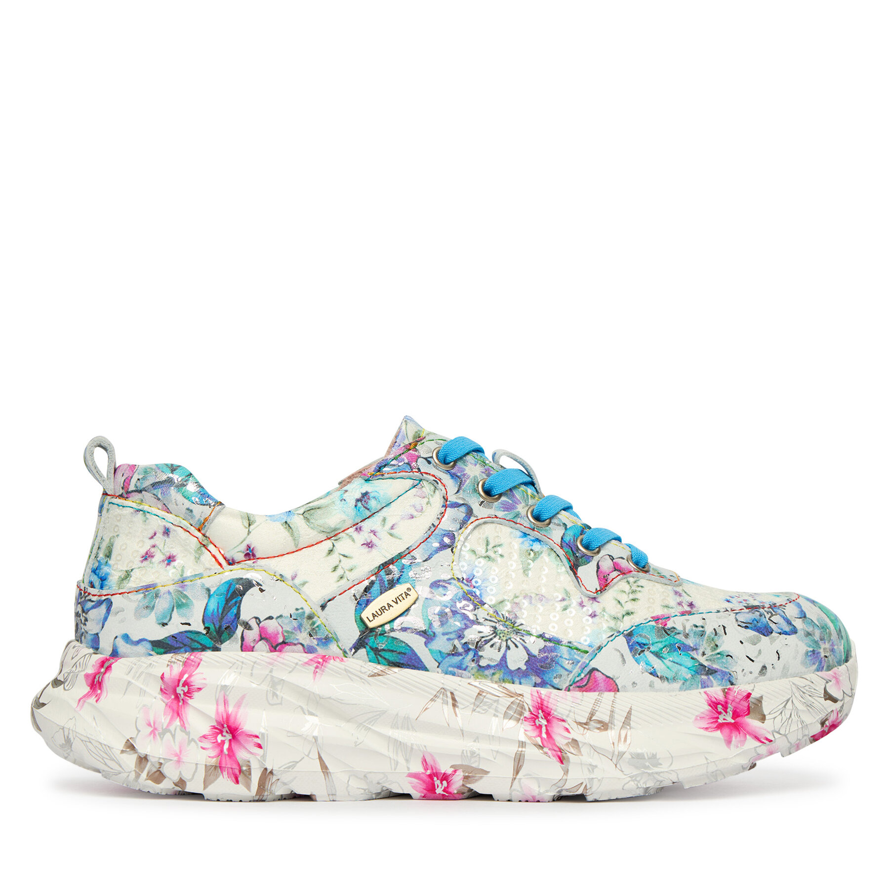 Laura Vita Sneakersy Sofiao 07 Niebieski