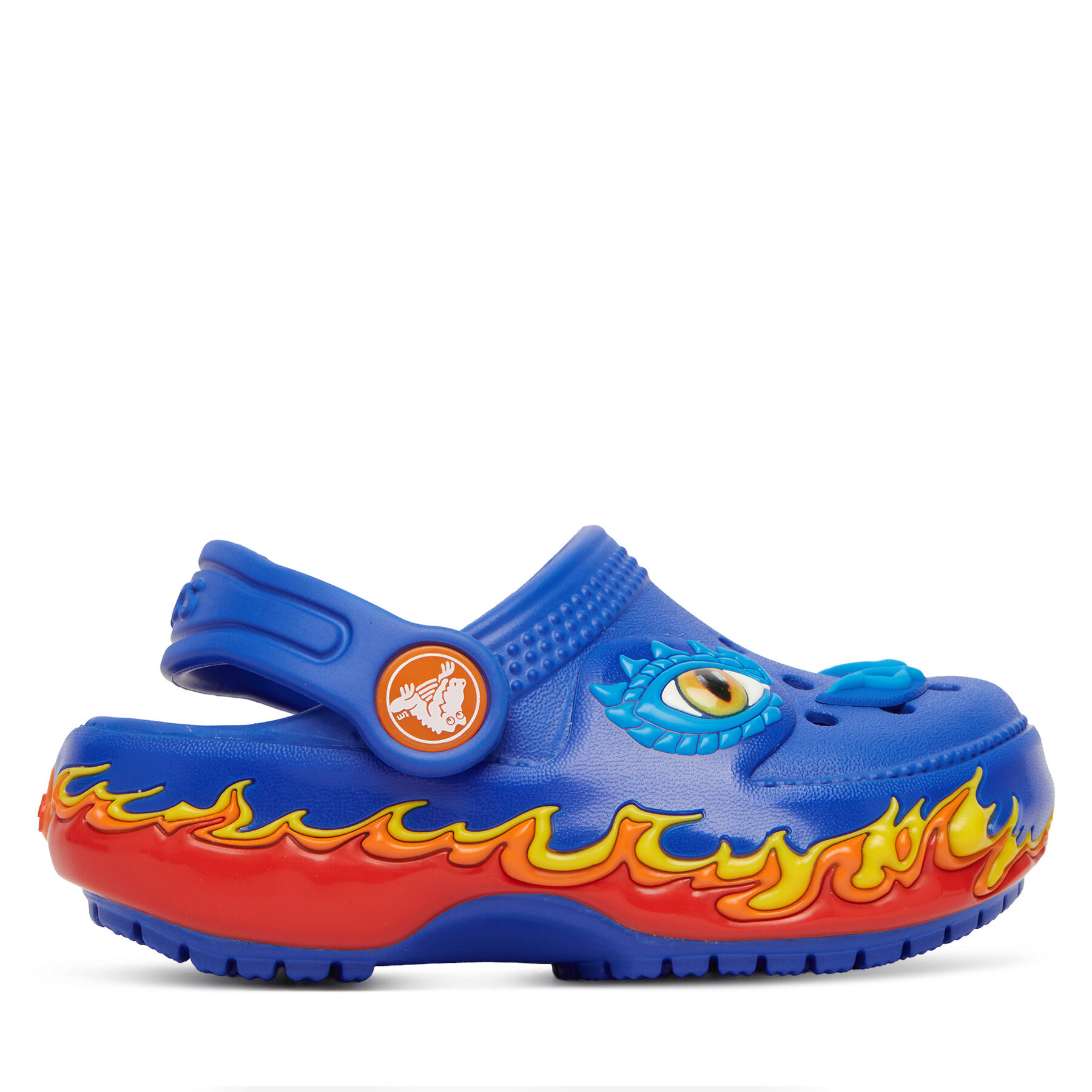Crocs Klapki Toddler Classic IAM Dragon Lights Clog 212510 Niebieski