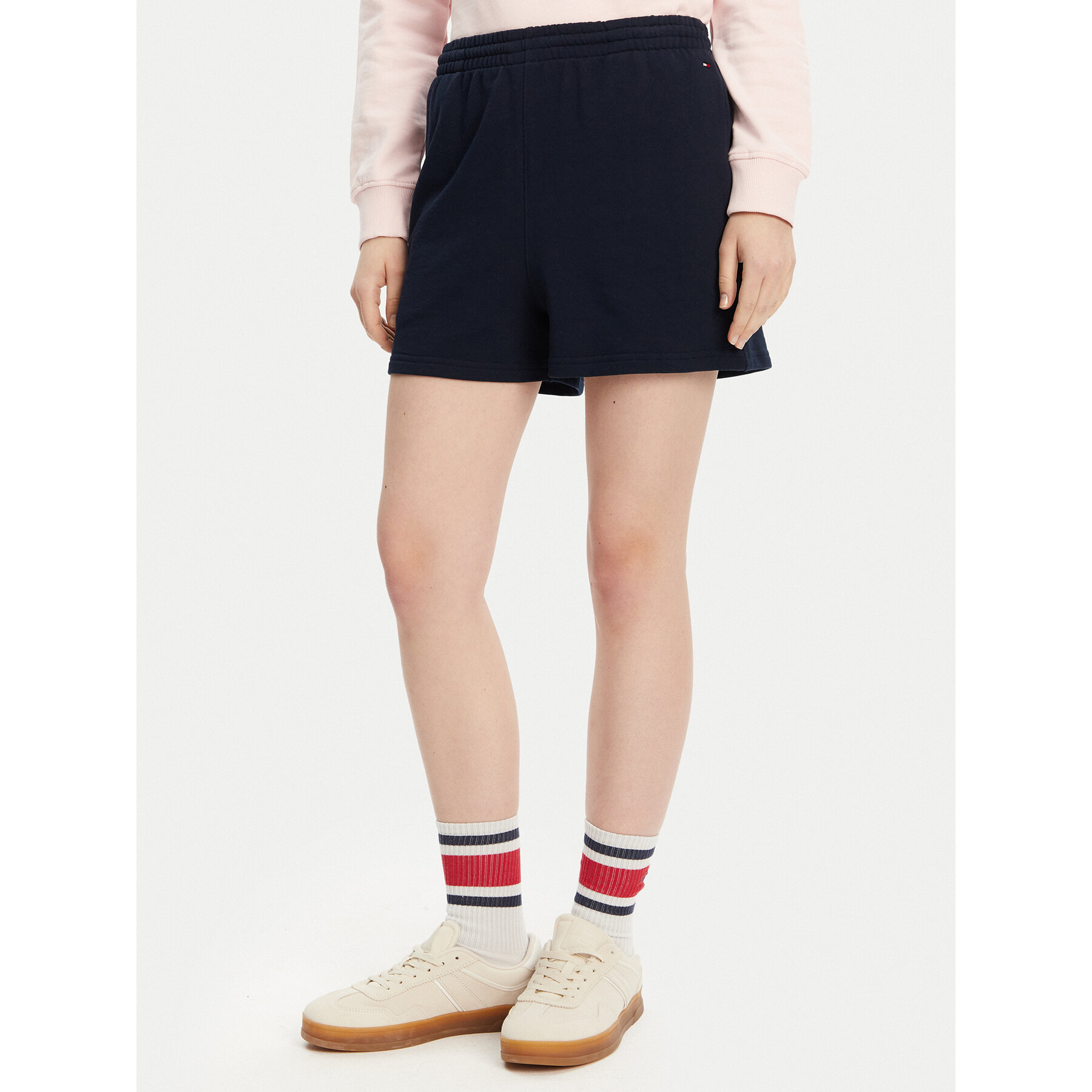 Tommy Hilfiger Szorty sportowe UW0UW05800 Granatowy Regular Fit