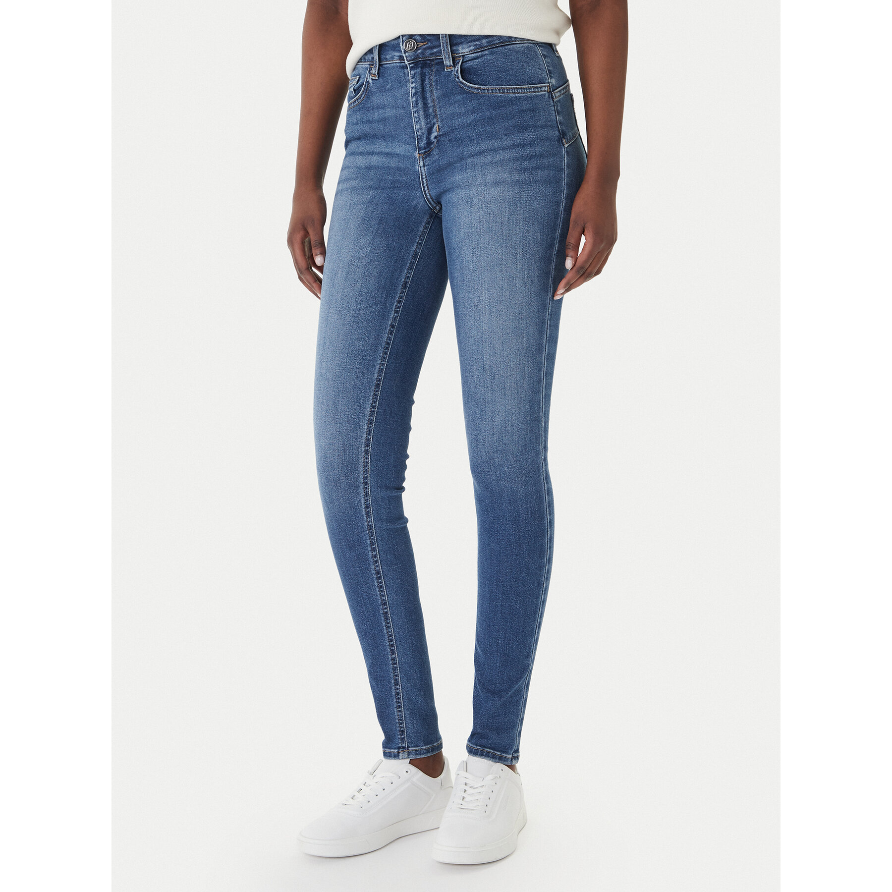 Liu Jo Jeansy UA6013 D0305 Granatowy Slim Fit