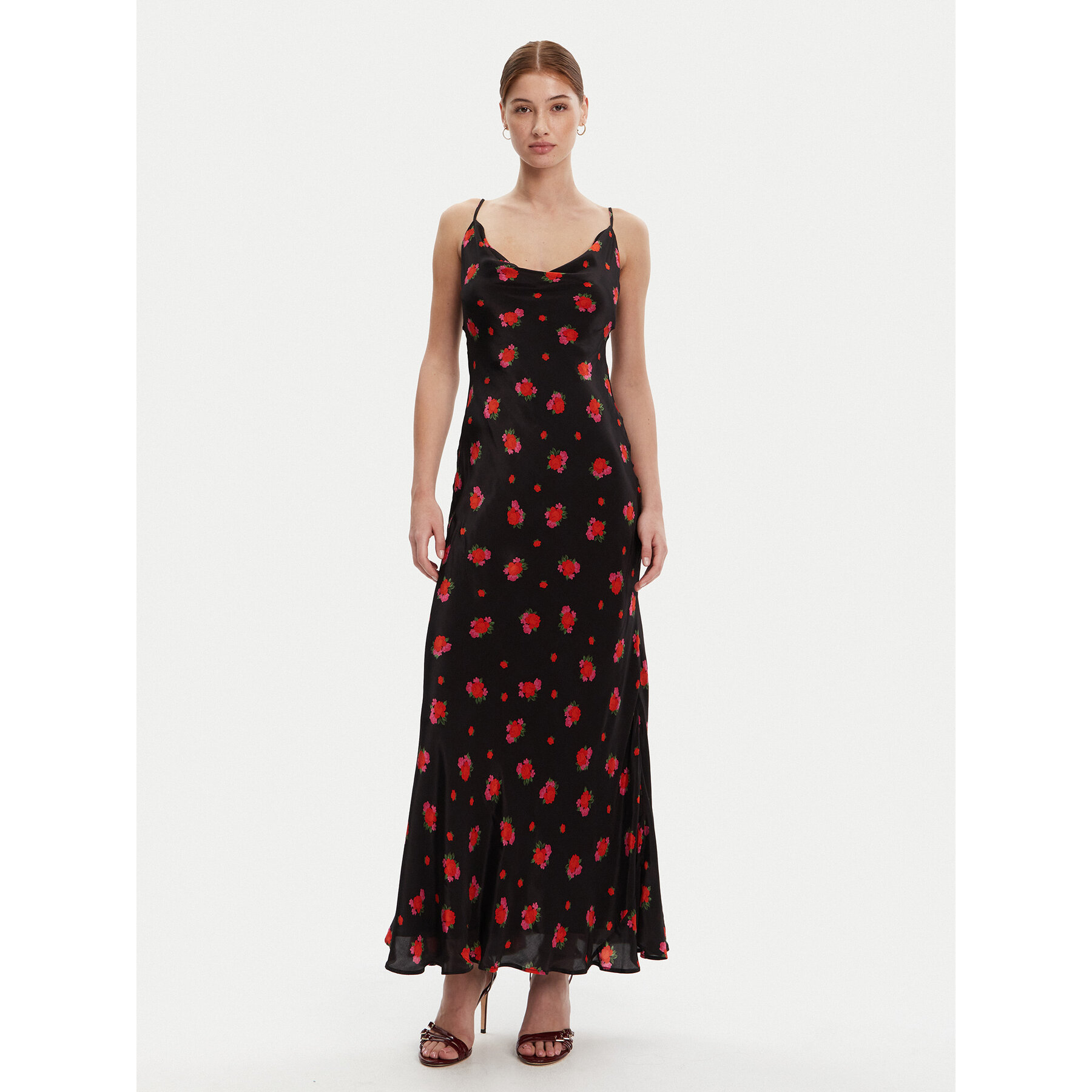 Bardot Sukienka wieczorowa 59709DB2 Czarny Regular Fit