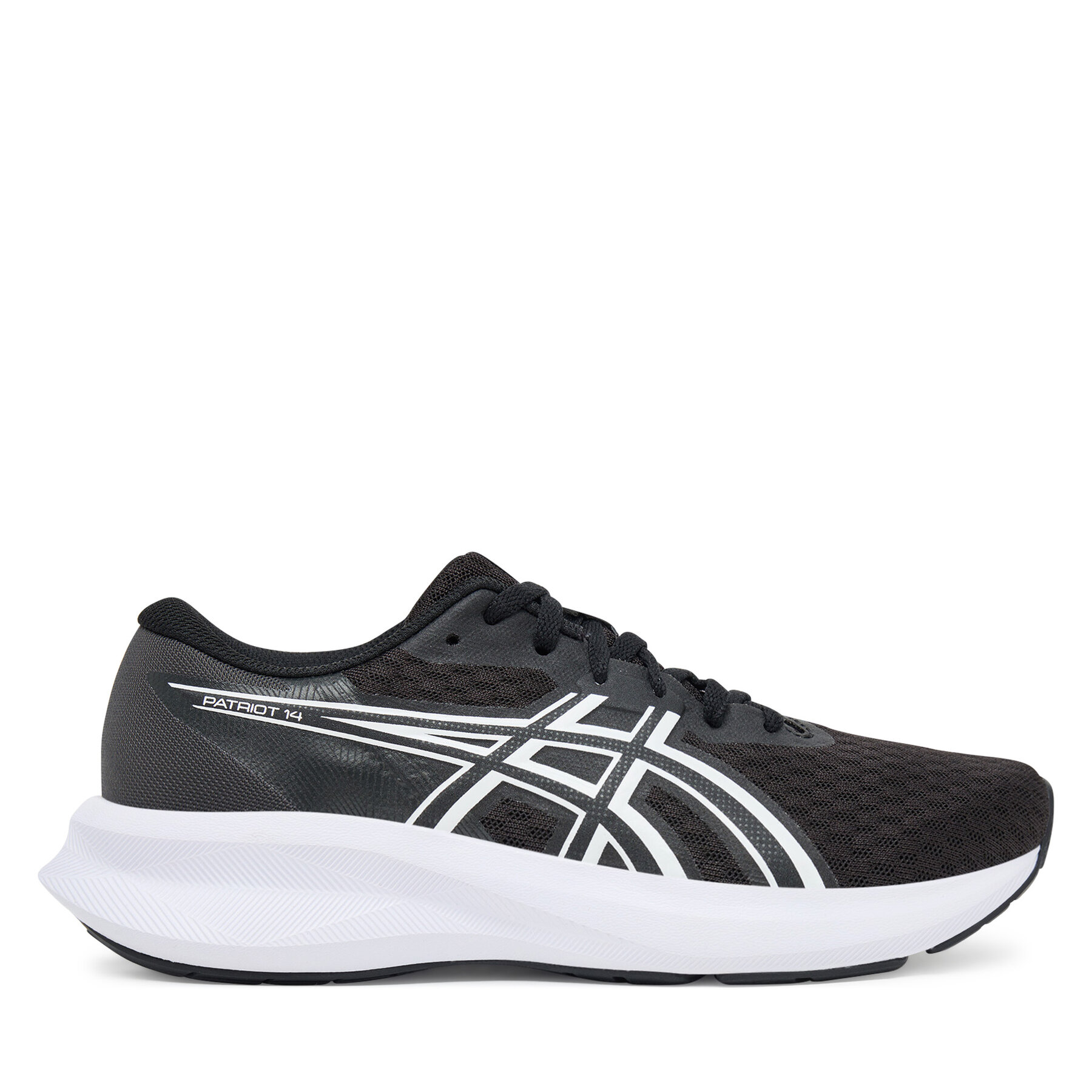 Asics Buty do biegania Patriot 14 1012B836 Czarny