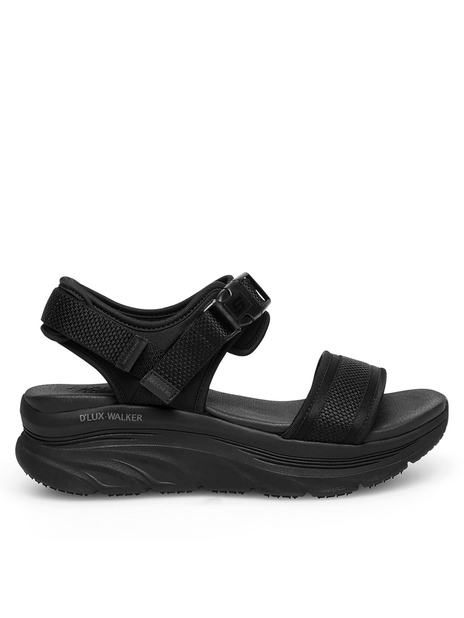 Dámské Skechers Sandály, Velikost:41, Barva: Černá, D'LUX WALKER 119824 BBK