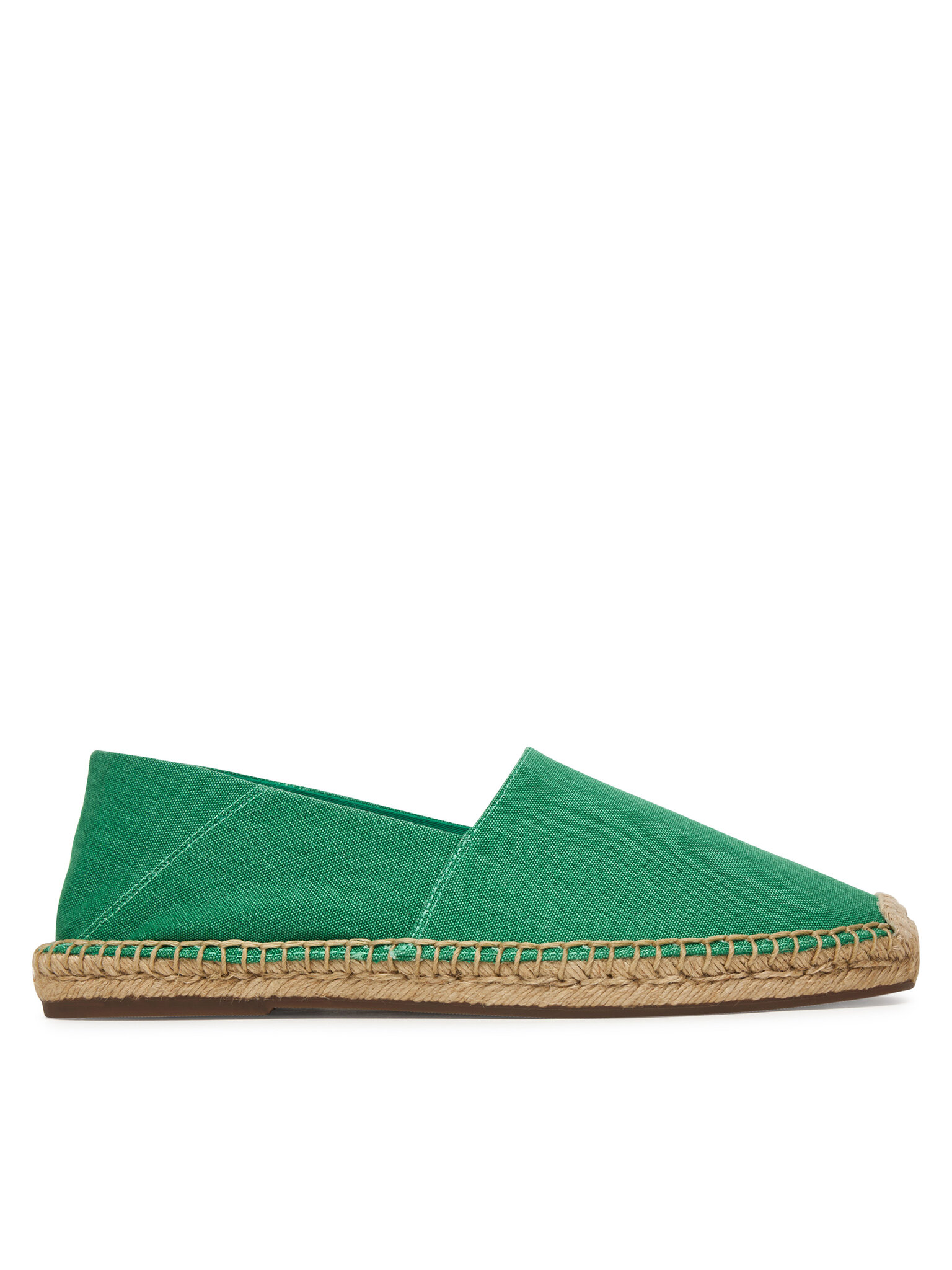 Pánské Polo Ralph Lauren Espadrilky, Velikost:43, Barva: Zelená, Cevio Washed Canvas 803P07659002