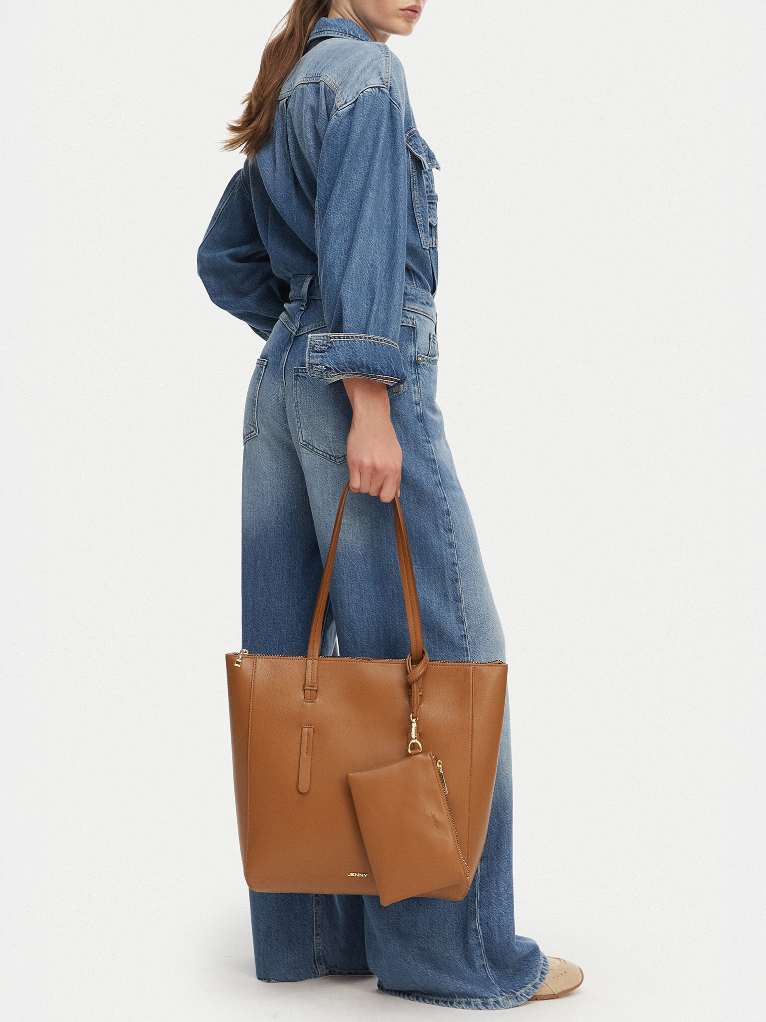 JENNY Borsetta CEO-JNY-S-001-07 Marrone chiaro