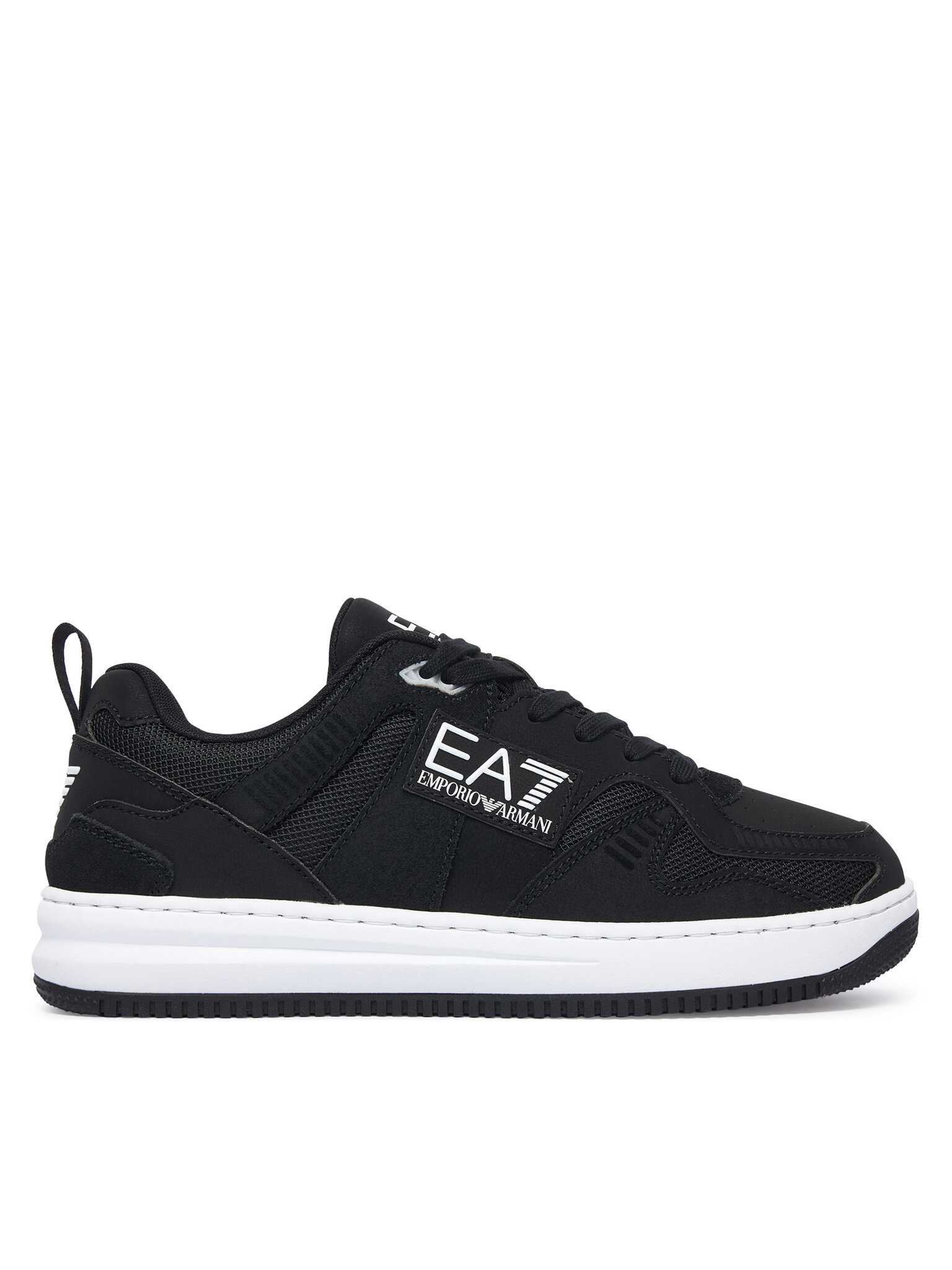 EA7 Emporio Armani Sneakersy 7X000898 AF28472 MC666 Černá