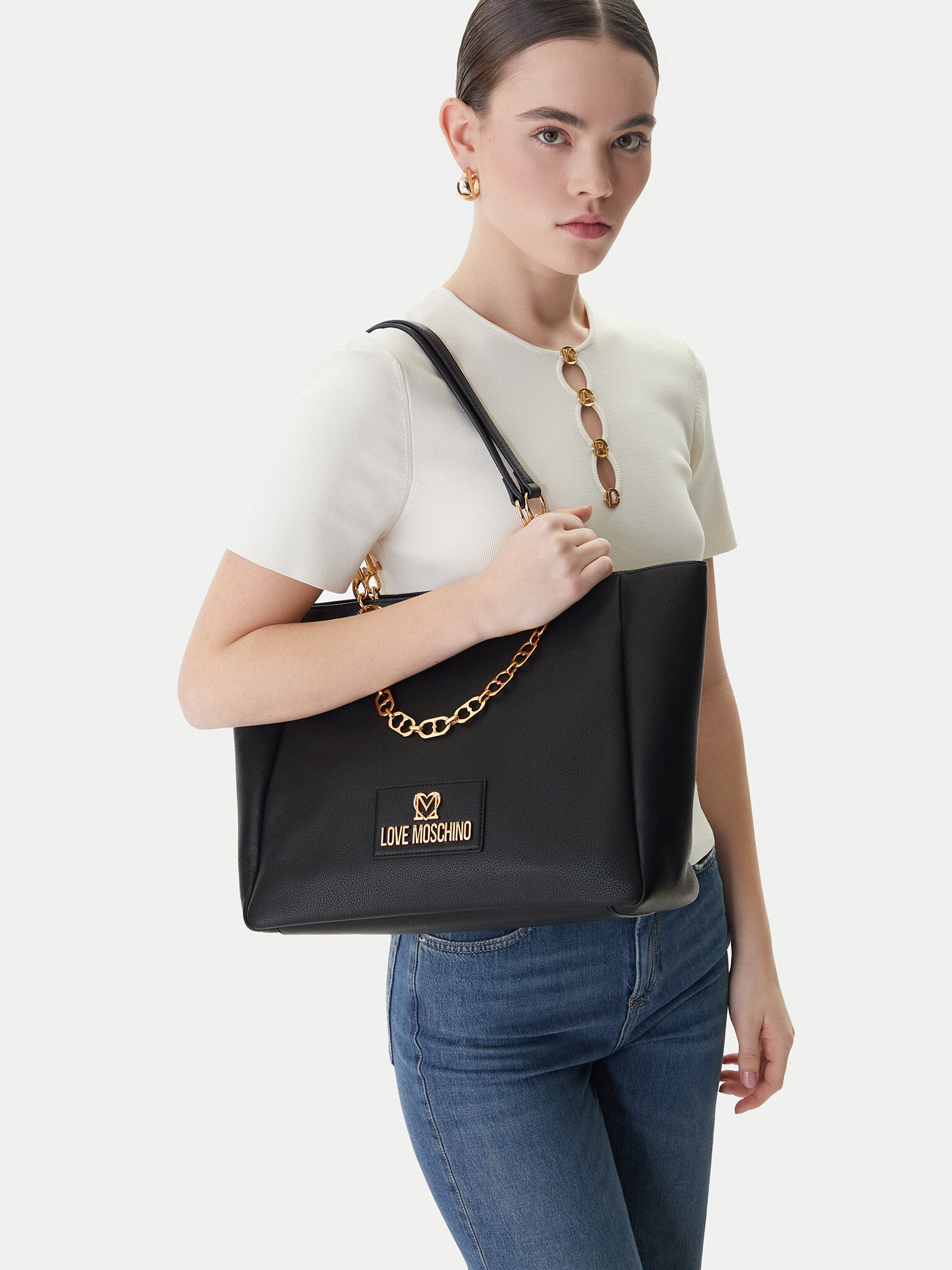 LOVE MOSCHINO Borsetta JC4164PP1OL1200A Nero