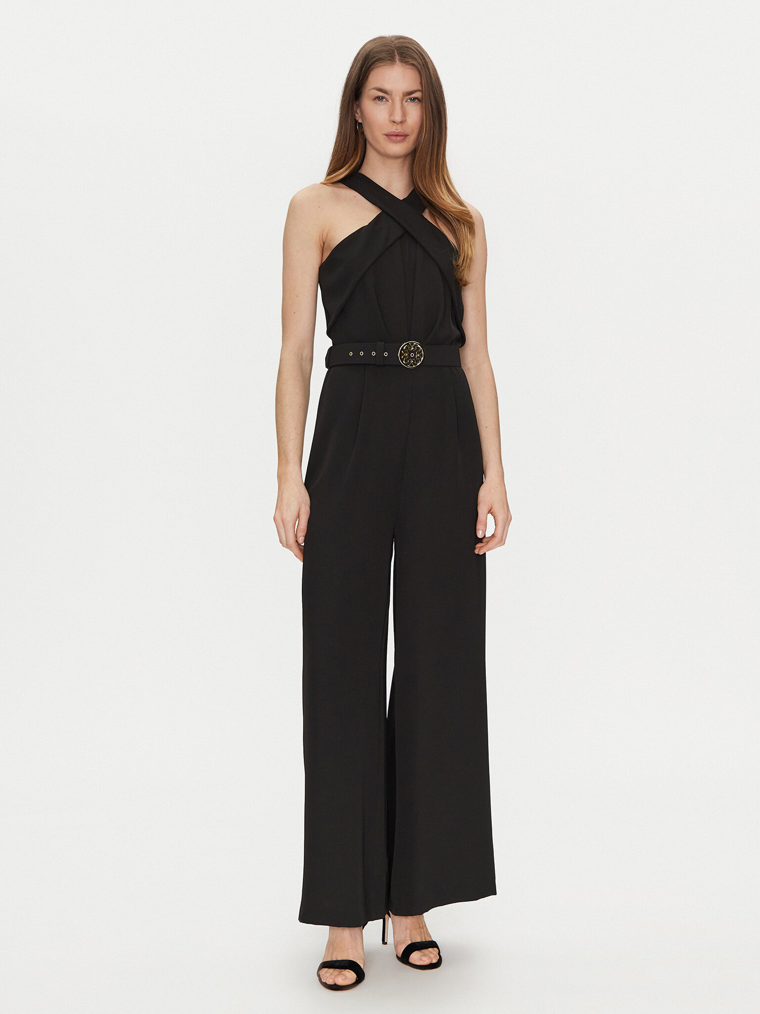 Rinascimento Jumpsuit CFC0122533003 Nero Regular Fit