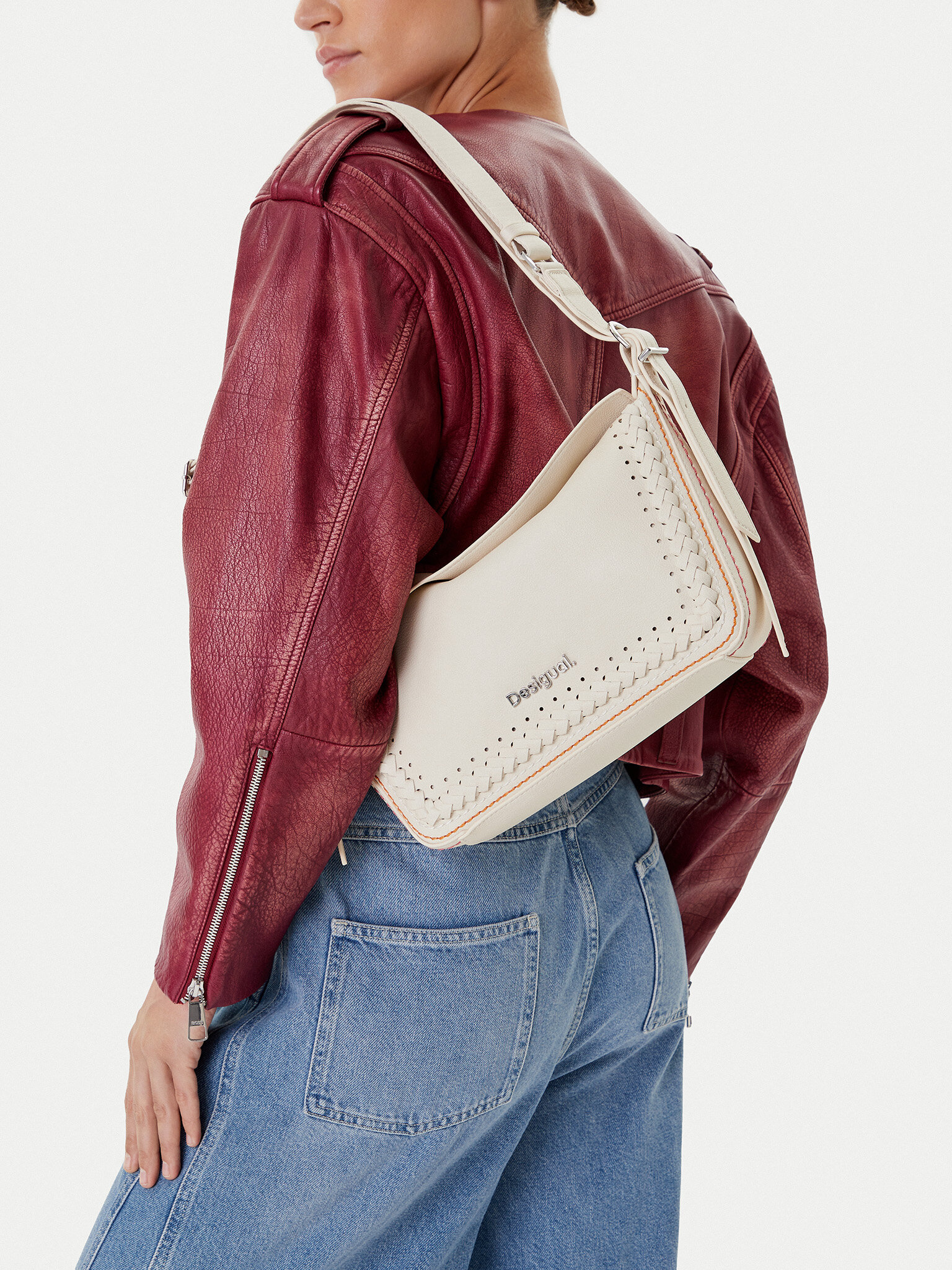 Desigual Borsetta 25SAXP52 Crema
