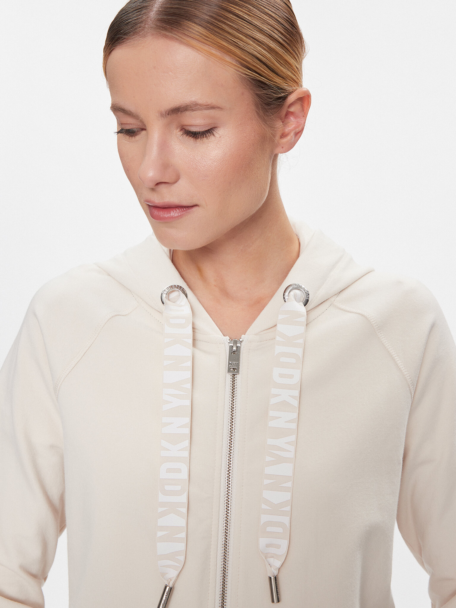 DKNY Sport DKNY Sport Μπλούζα DP2J8598 Μπεζ Regular Fit