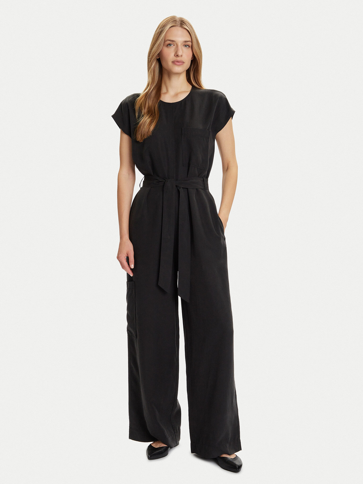 Marc O'Polo Jumpsuit 506 0975 90007 Nero Relaxed Fit