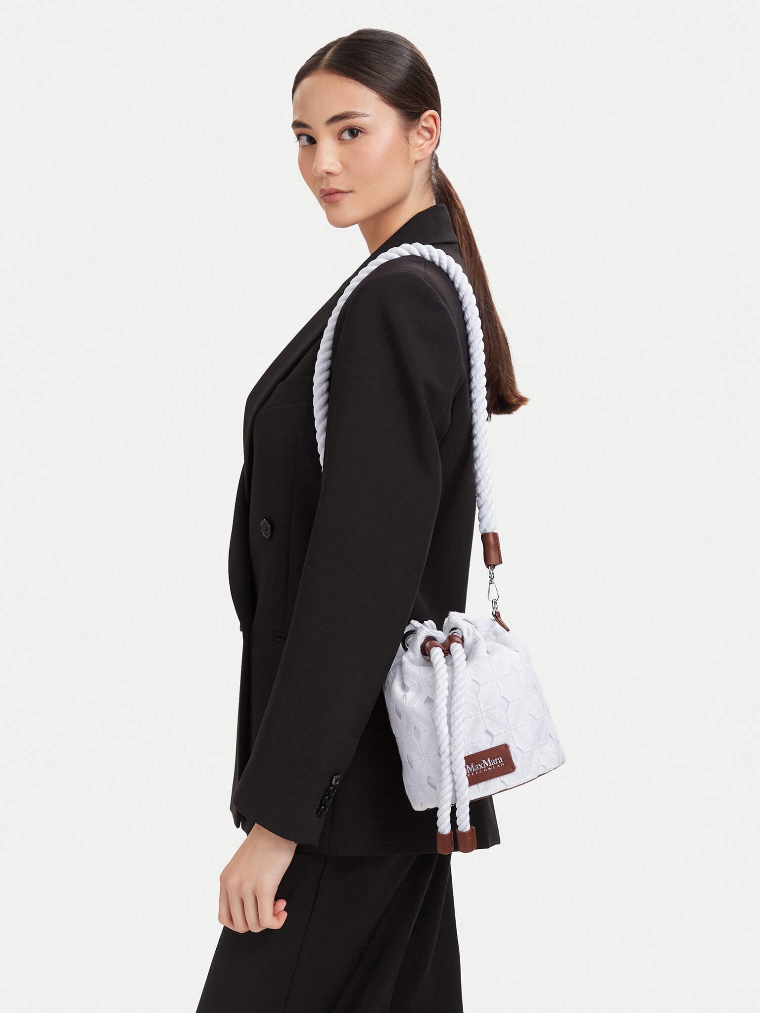 Max Mara Borsetta 2616511029650 Bianco