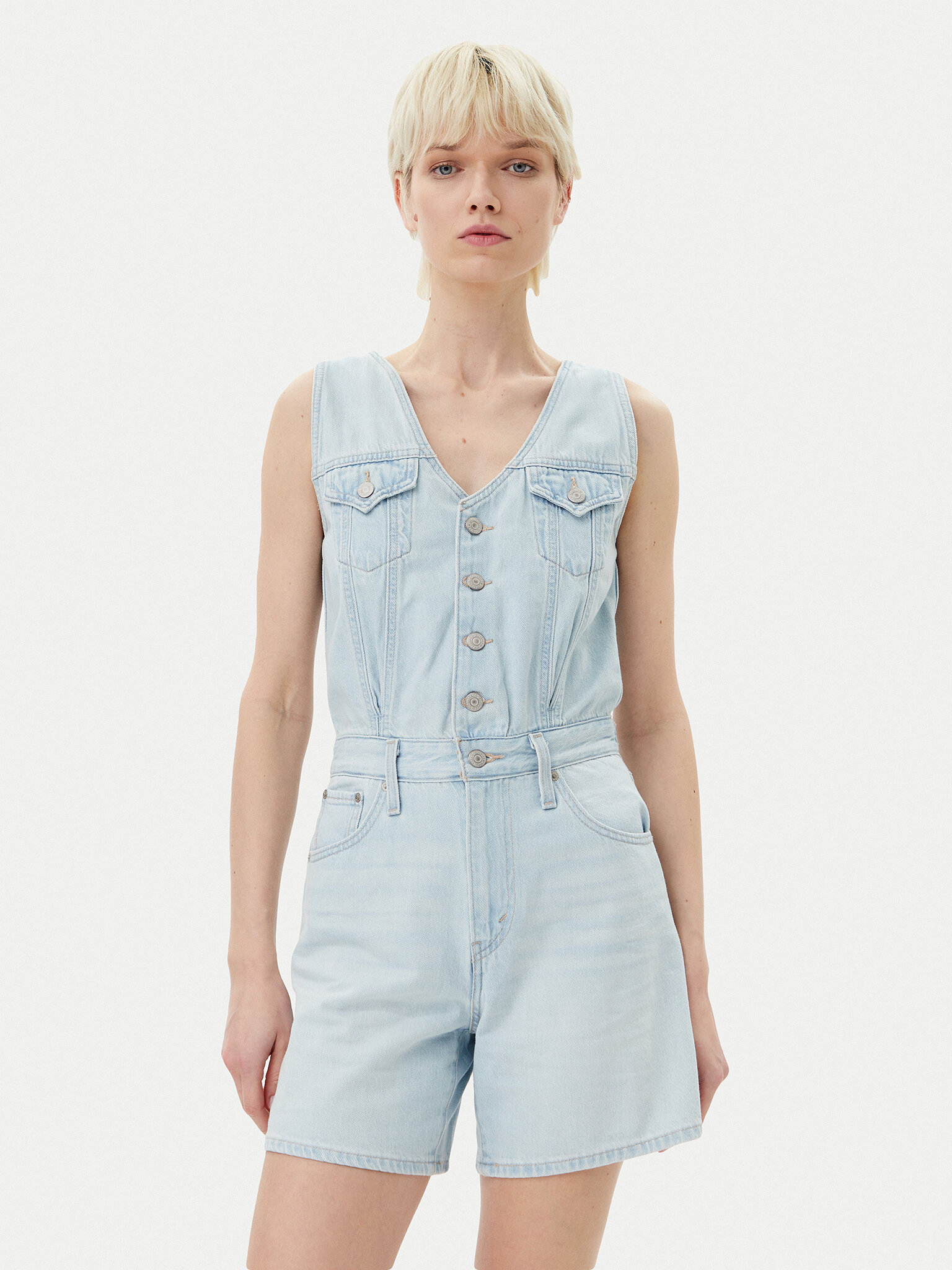 Levi's Jumpsuit 001WM-0000 Celeste Regular Fit