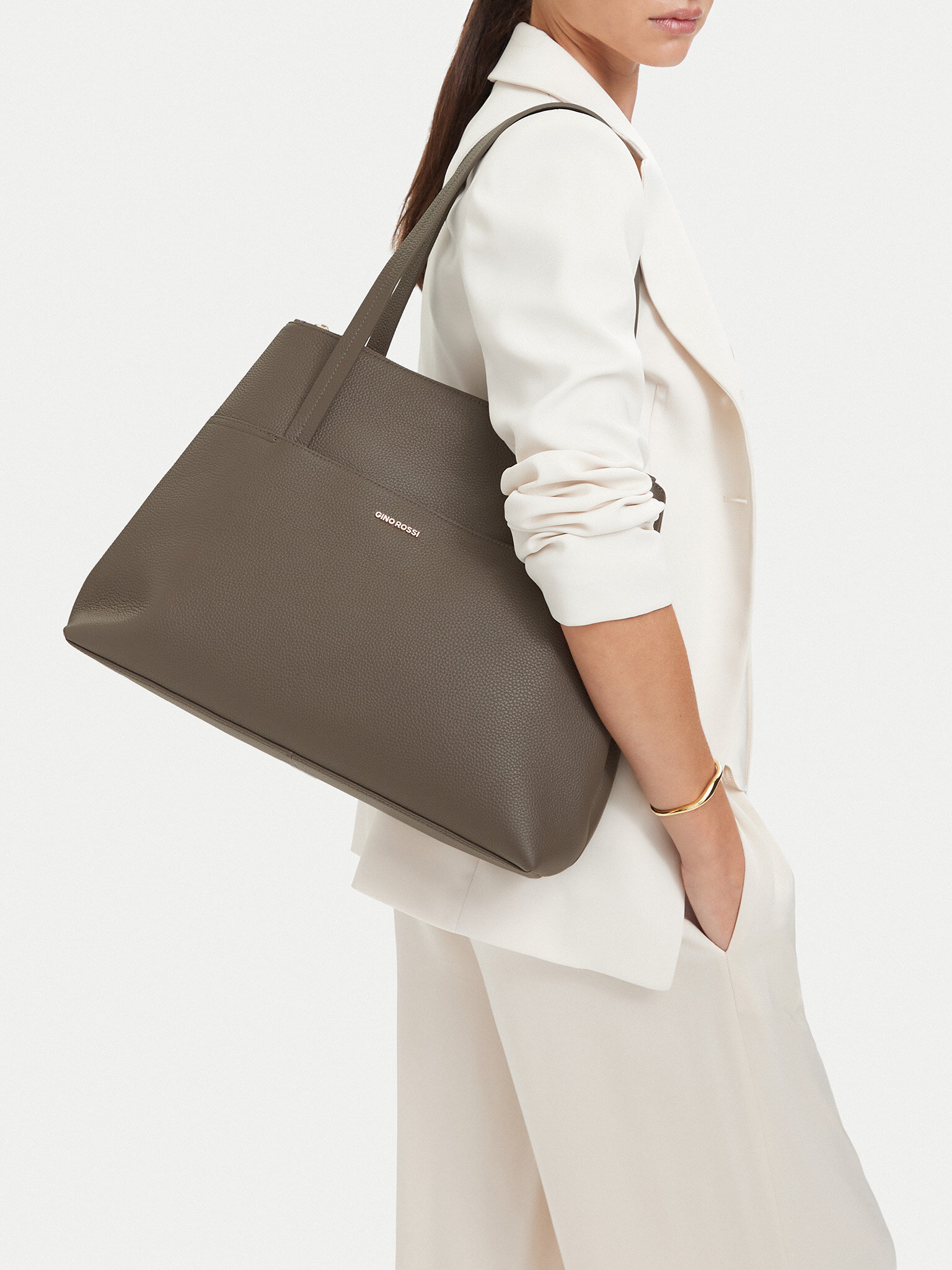 GINO ROSSI Borsetta EO-LA224-19649 Beige scuro
