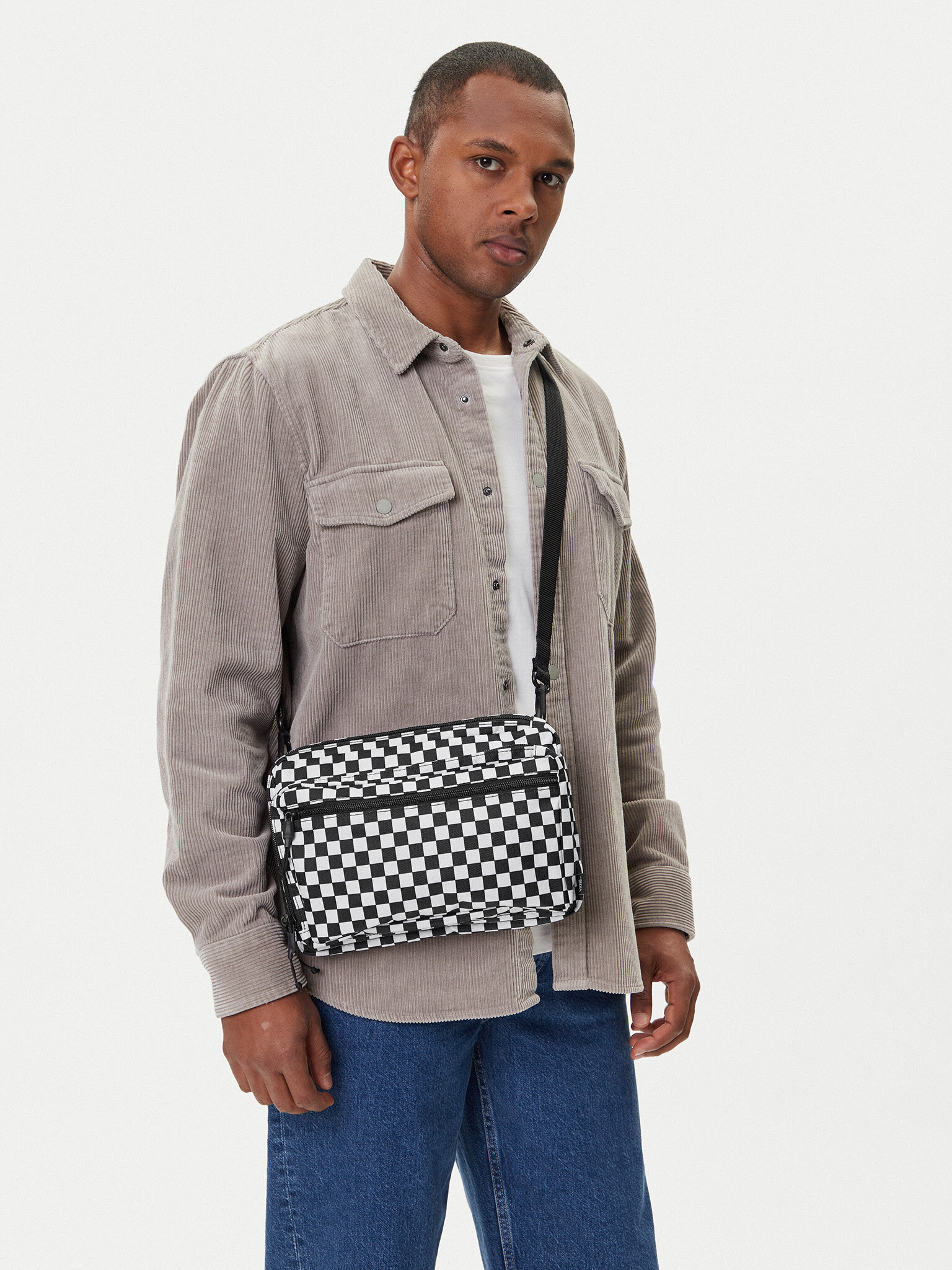 Vans Borsetta Bail Convertible Cross Body VN000MP4Y281 Nero