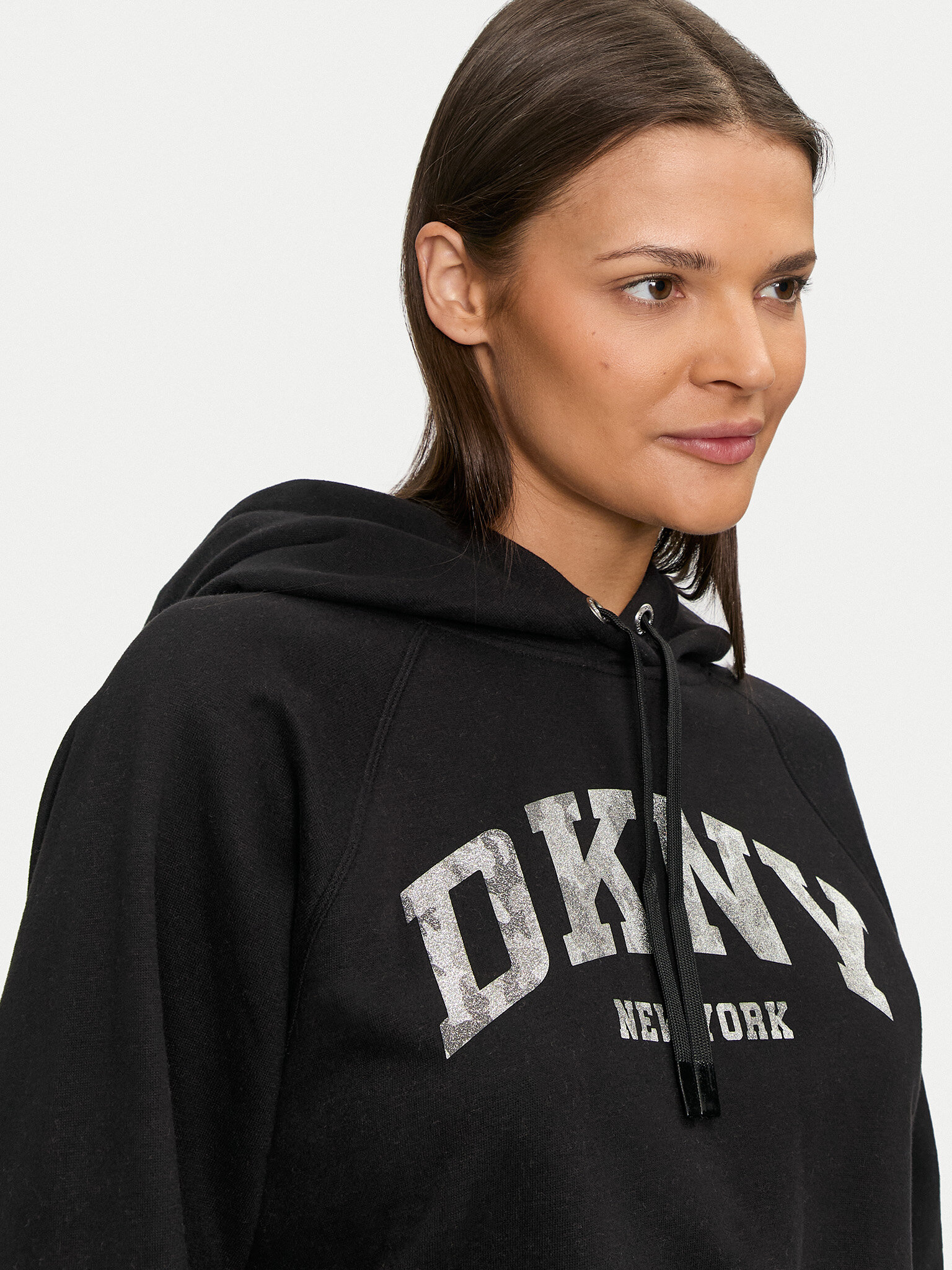 DKNY Sport DKNY Sport Bluza DP4T9938 Czarny Regular Fit
