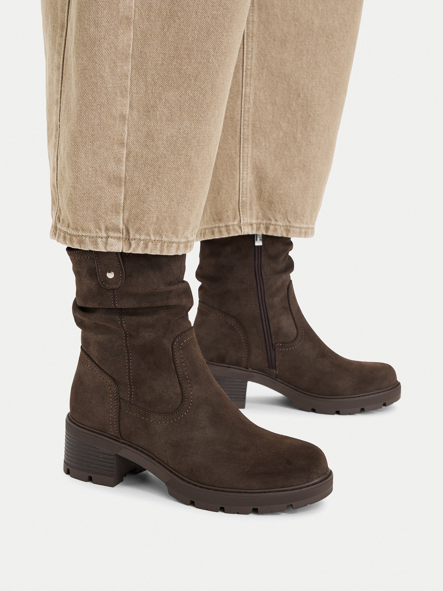 JENNY Stivaletti CEO-HY58222-7 Marrone scuro