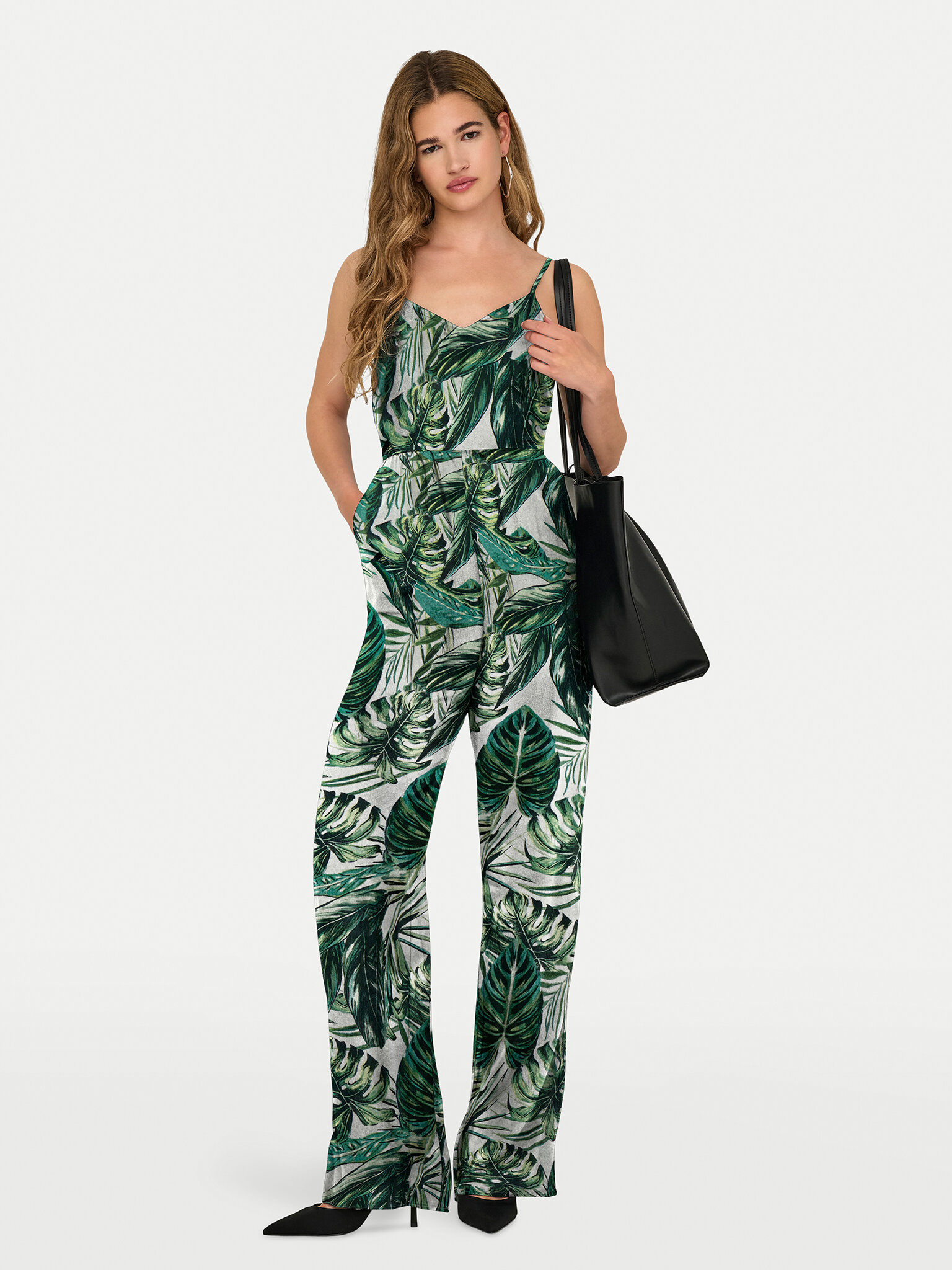 ONLY Jumpsuit Nova 15352529 Verde Regular Fit