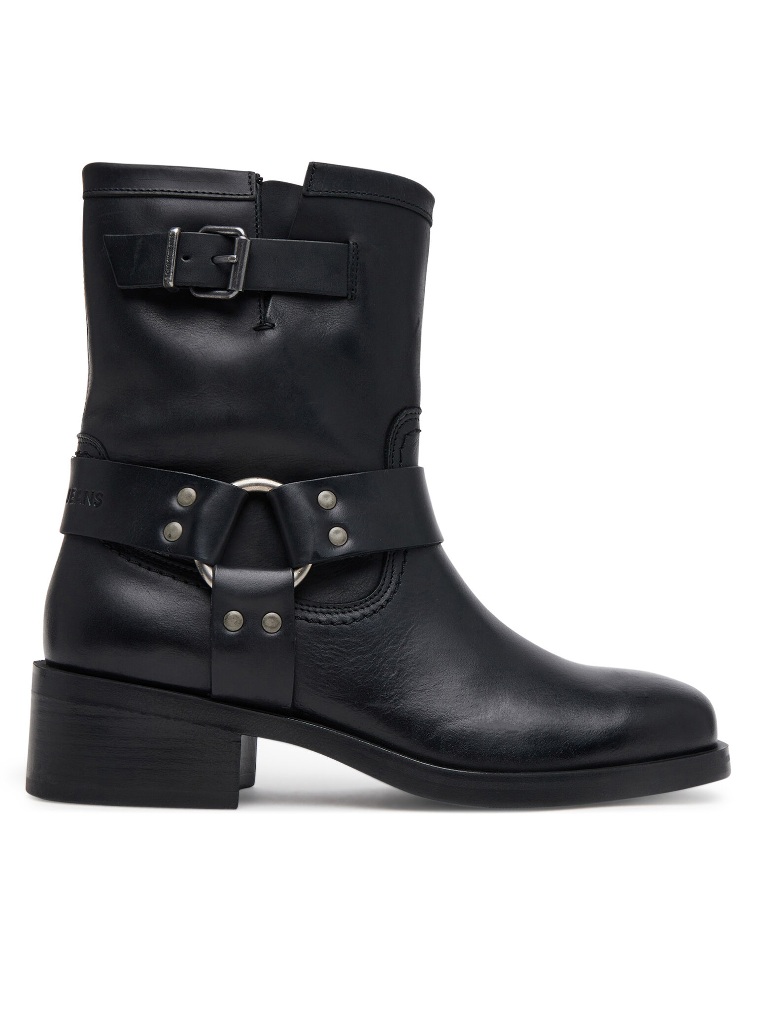 Tommy Jeans Stivaletti Tjw Biker EN0EN02811 Nero